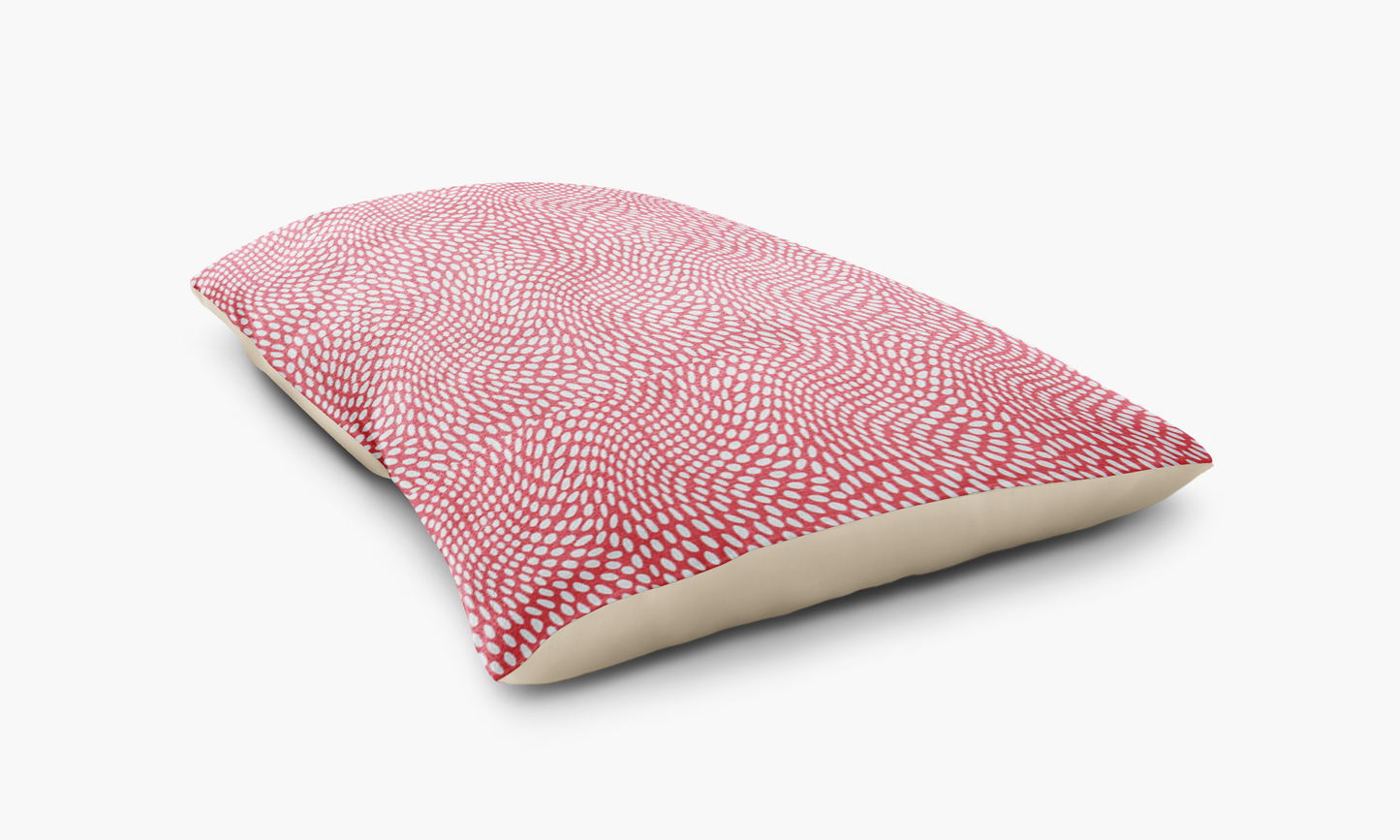 THE CORAL CUPCAKE DOG BED