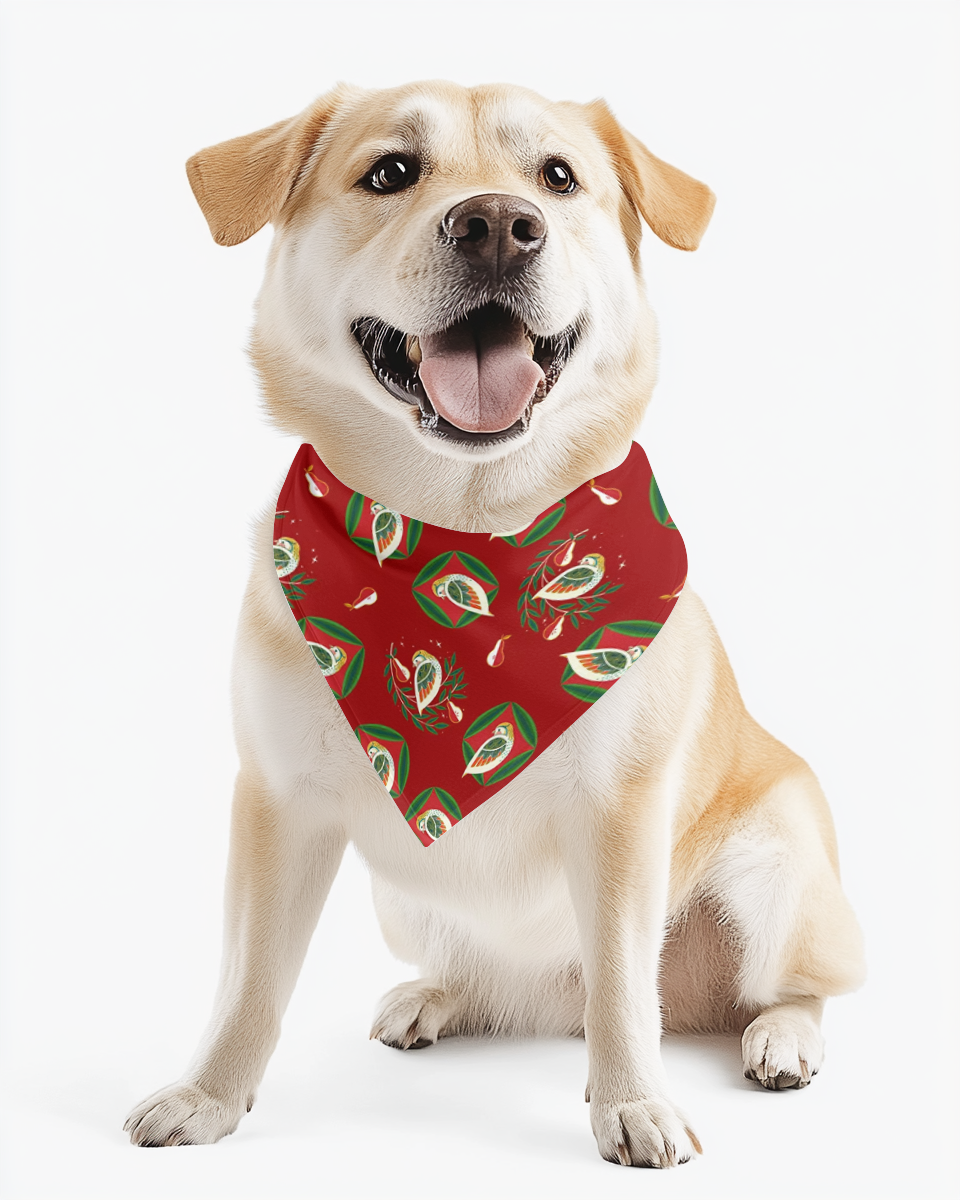 A Pear-fect Christmas Pet Bandana