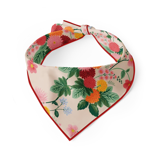 Amor en Flor Dog Bandana