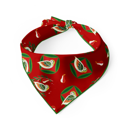 A Pear-fect Christmas Pet Bandana
