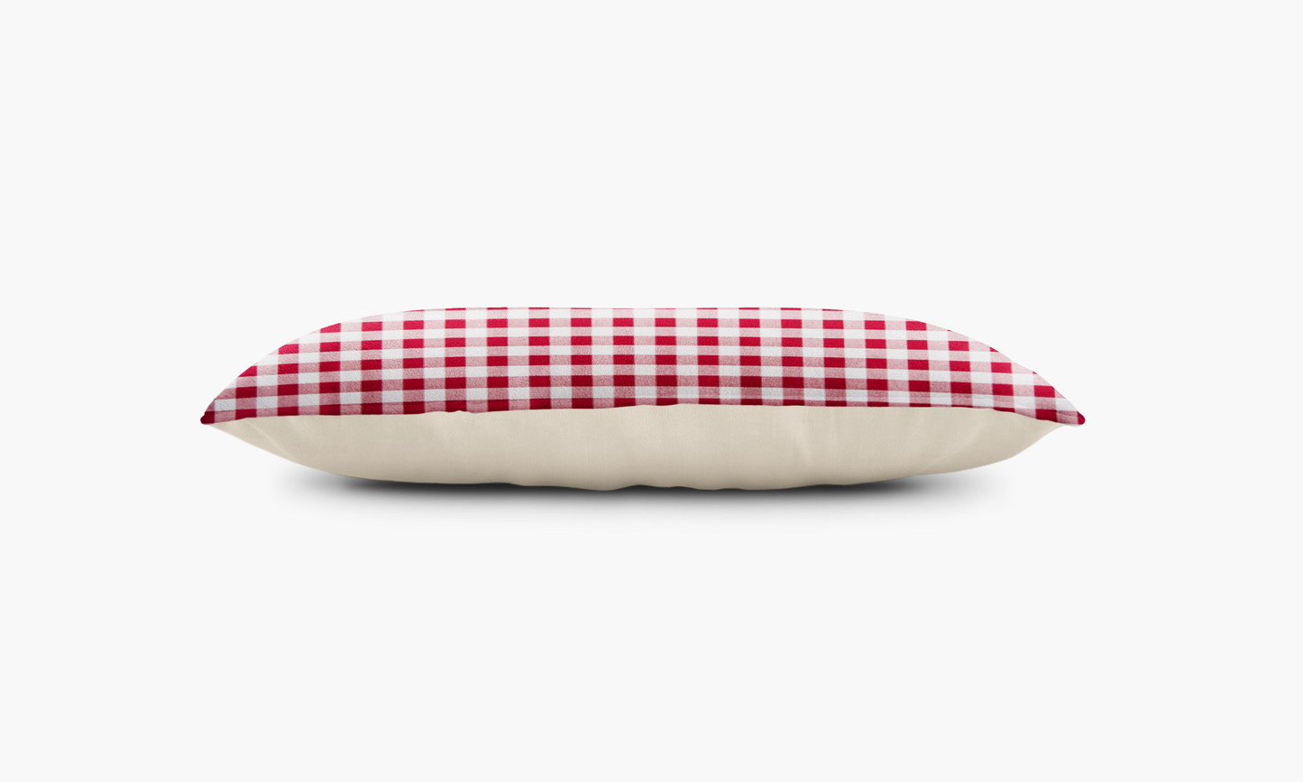 THE LULU RED PLAID PAWSOME DOG BED